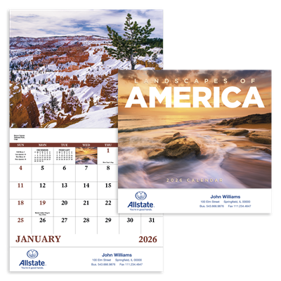 Landscapes of America - stapled